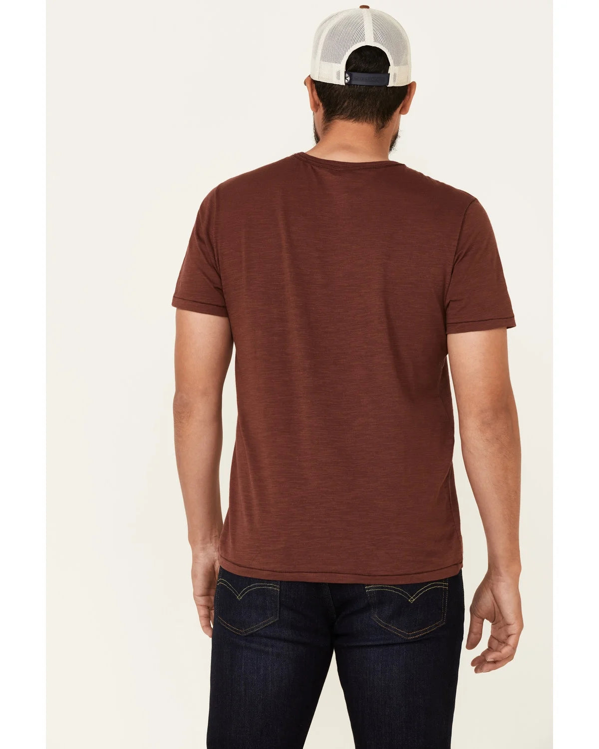 Maroon Short Sleeve T-Shirt E6122