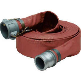 Medium Duty PVC Discharge Hose with Aluminum Cam & Groove Fittings L64375