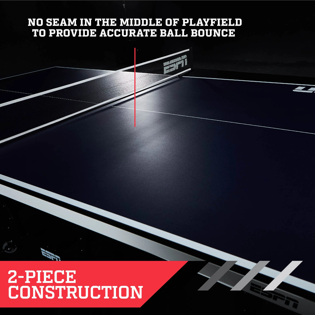 Official Size 2 Piece Table Tennis Table with Table Cover F506