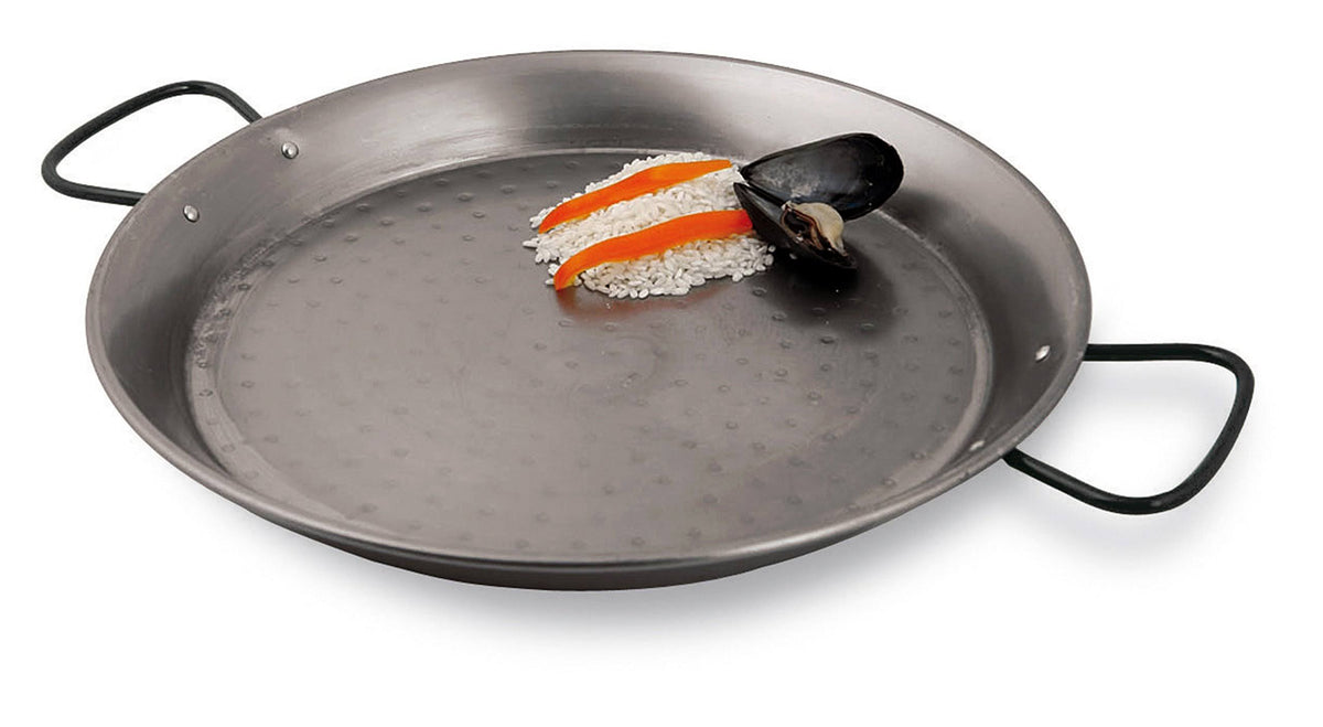 23 5/8 inch Polished Carbon Steel Paella Pan T96481