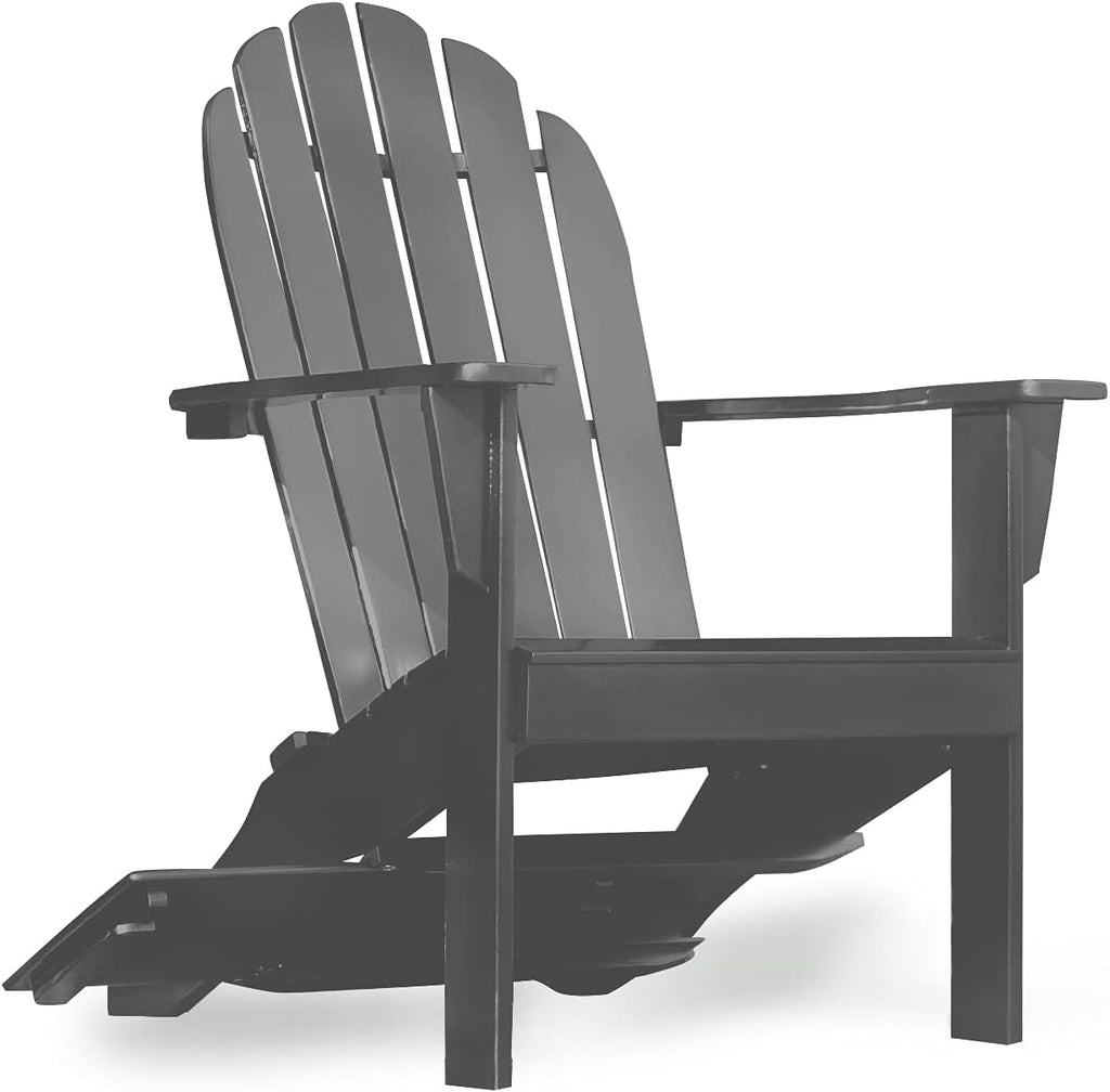 Yellow Adirondack Chair with Tray Table Z293509
