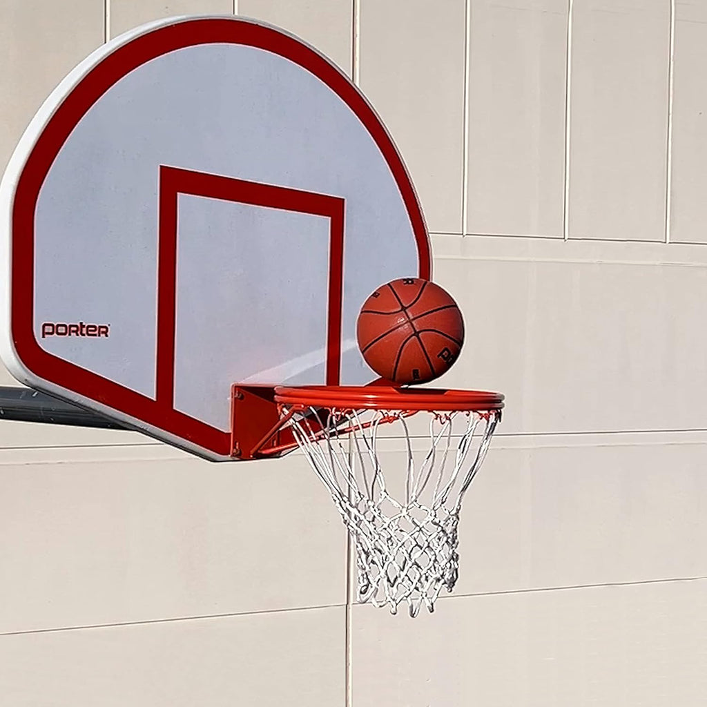 Indoor Basketball Hoop, Front Mount, Wall Mount with Basketball Net L449