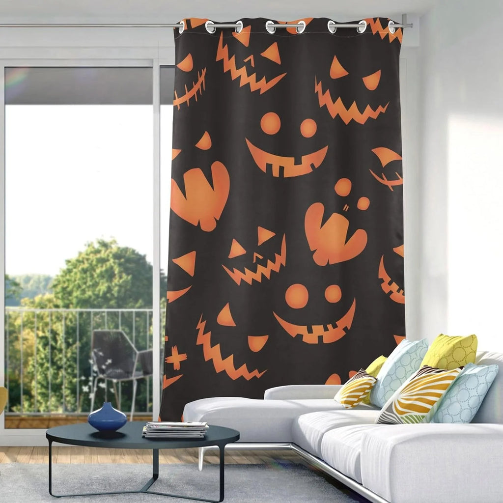 Black 84 inches Room Darkening Curtains B99088
