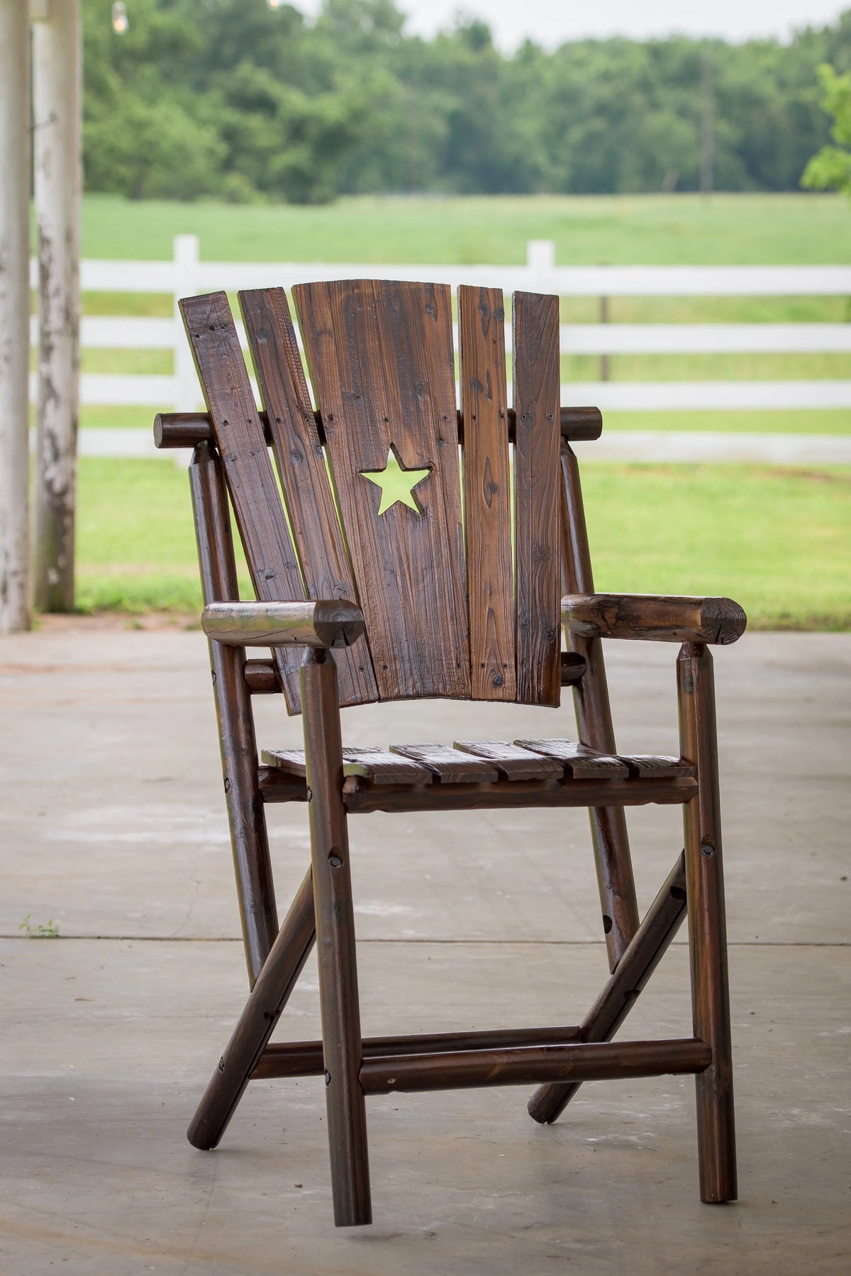 Outdoor Bar Height Arm Chair A36473