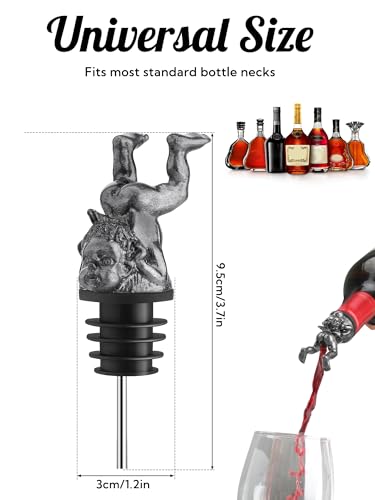 Wine Pourer with Rubber Stopper D27444