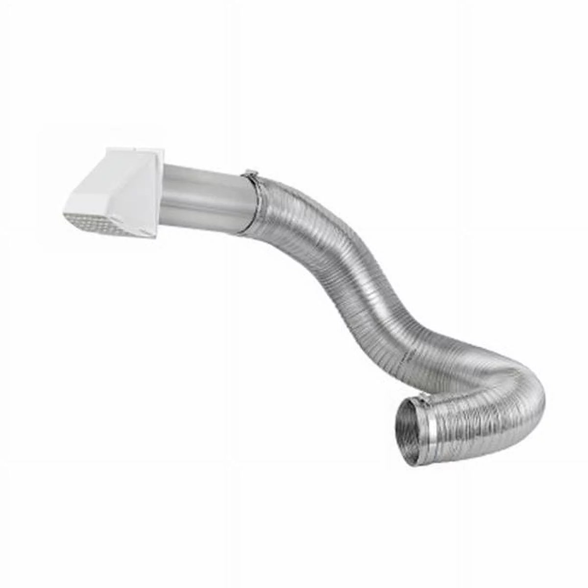 White Dryer Vent Hood Kit K465