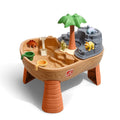 Plastic Sandbox and Water Table with 7-piece Dinosaur Playset U365241