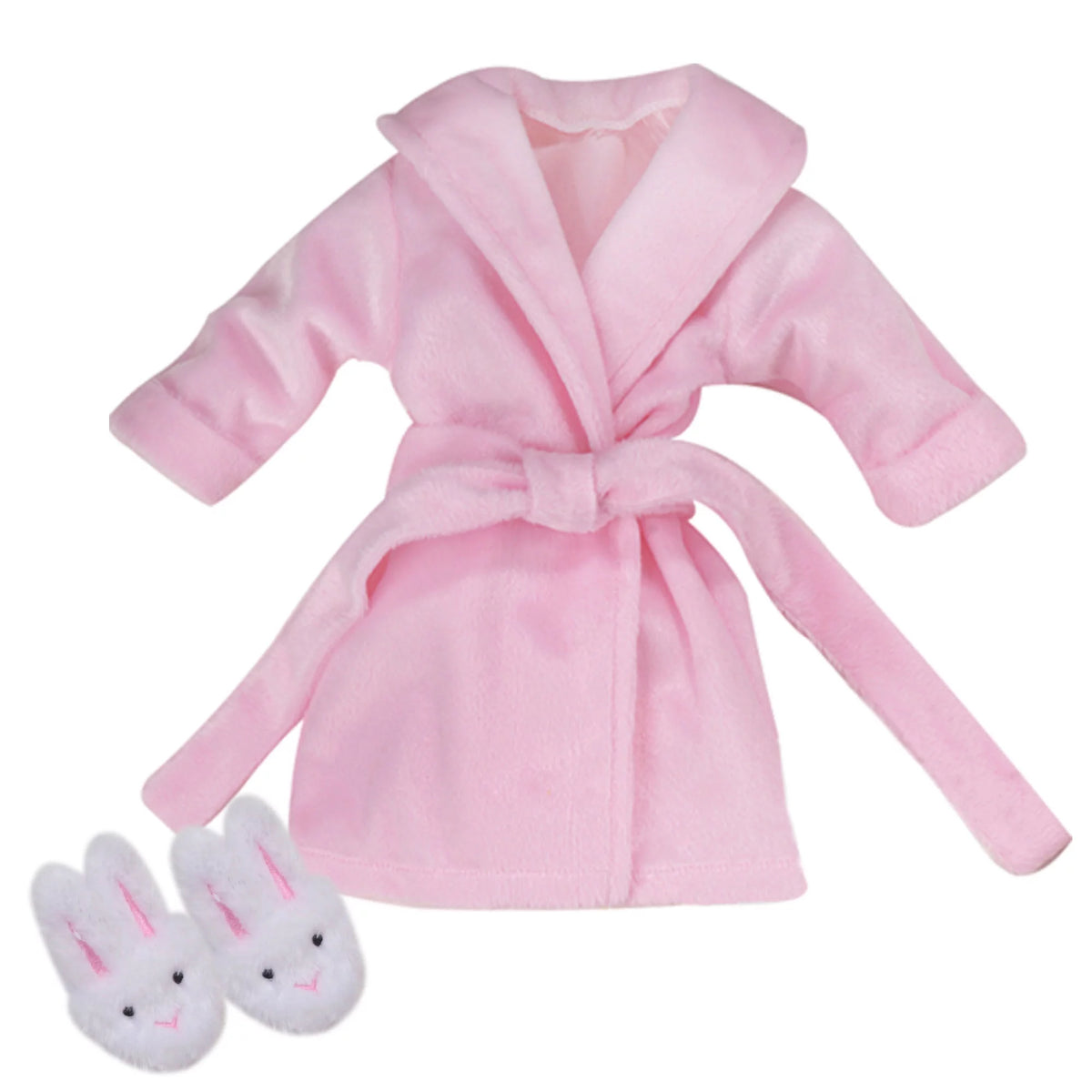 Pink Doll Robe and Slippers D28101