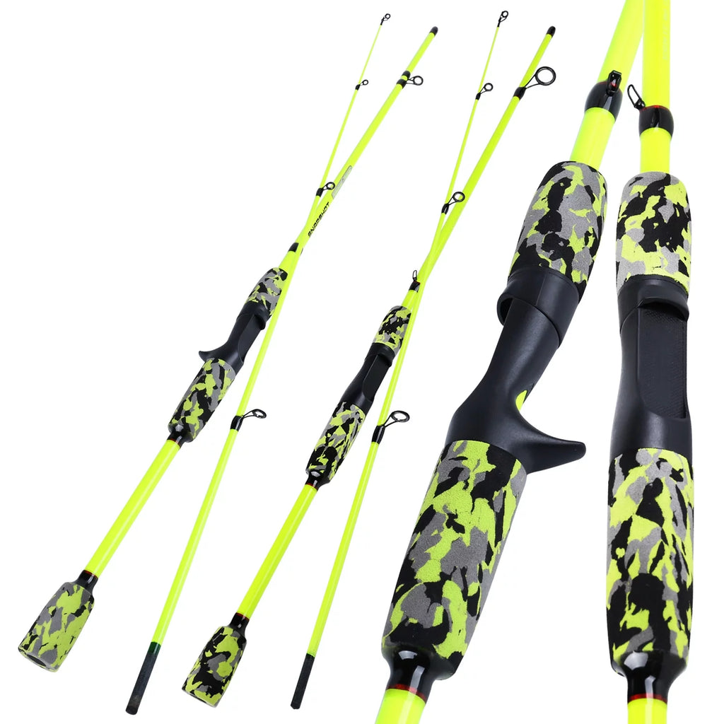 6ft Carbon Fiber 2 Pieces Fishing Pole D619144