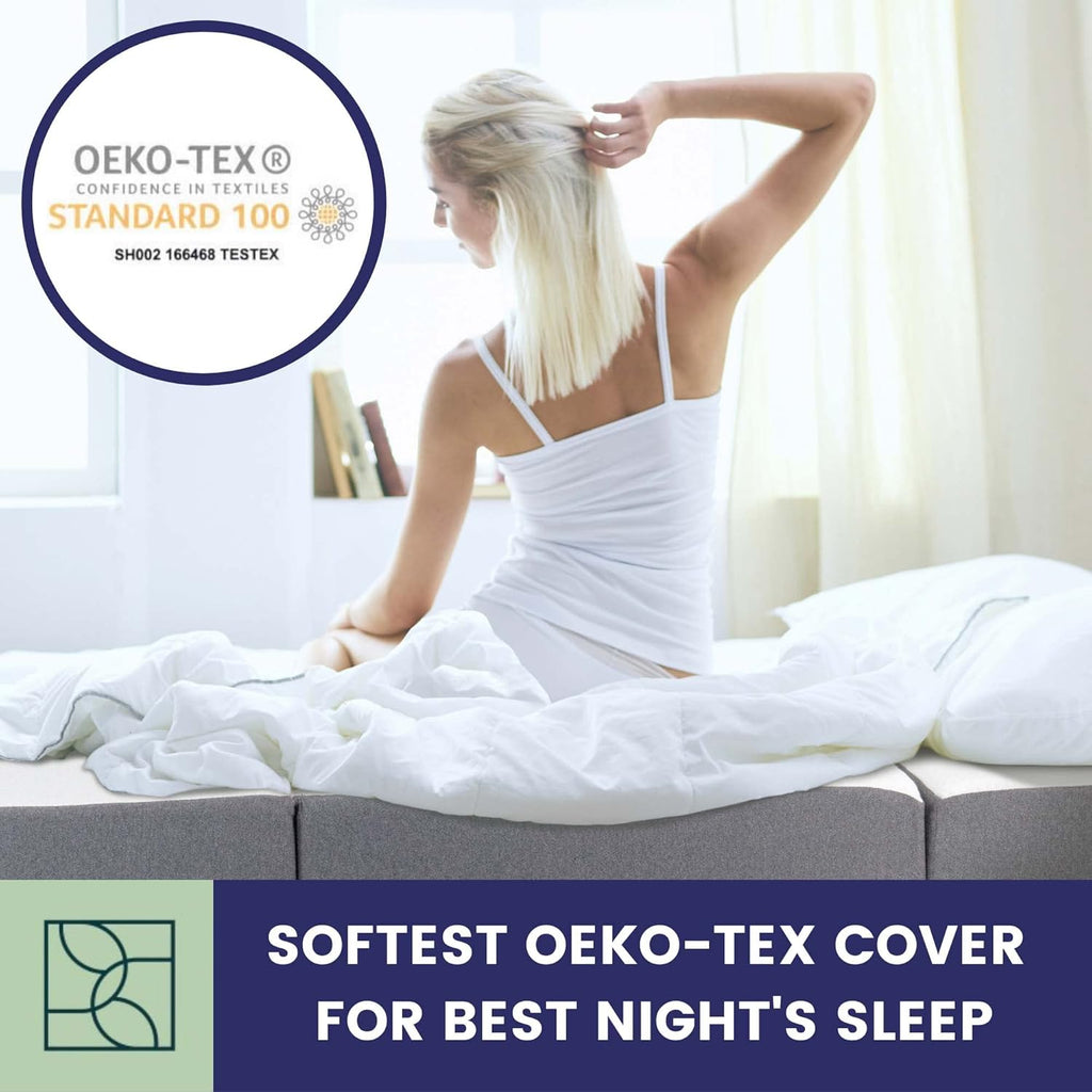Trifold Memory Foam Mattress with Carry Bag R88566