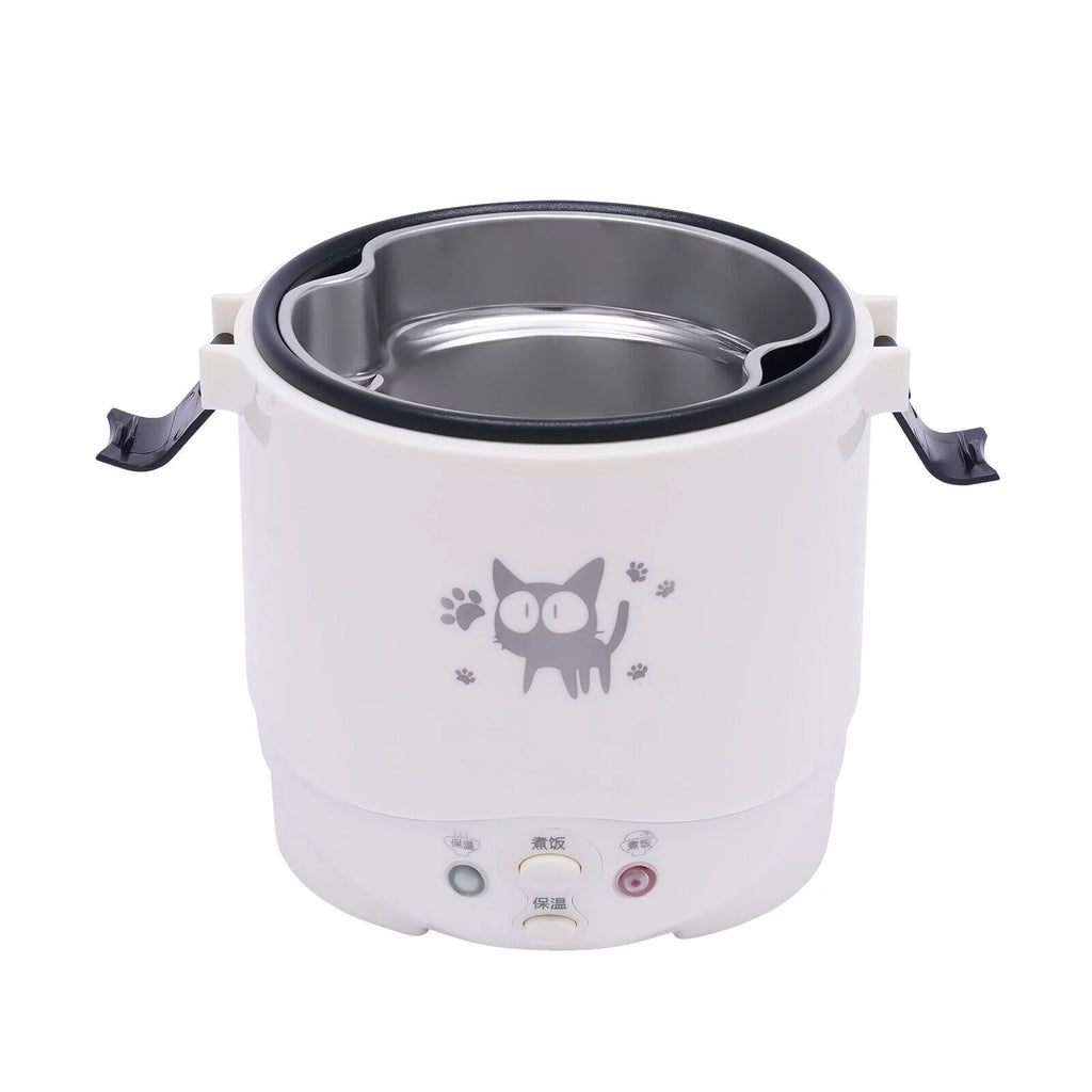 White 12V Mini Rice Cooker G85798