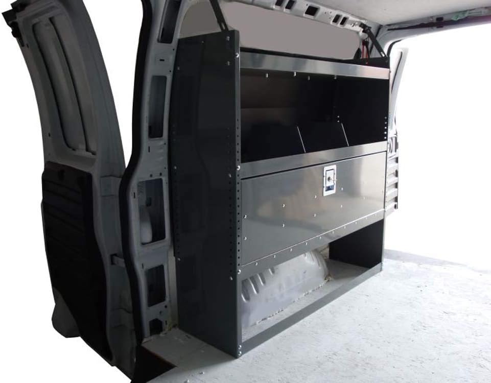 Van Shelving Storage Unit with Door Kit C378511