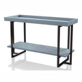 Antique Blue Wood Console Table U524814