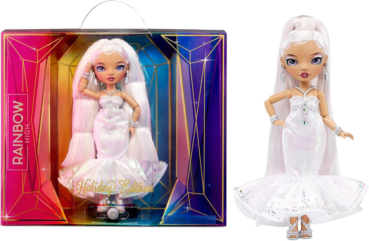 Rainbow High Doll with Multicolor Hair and Iridescent Gown J452923