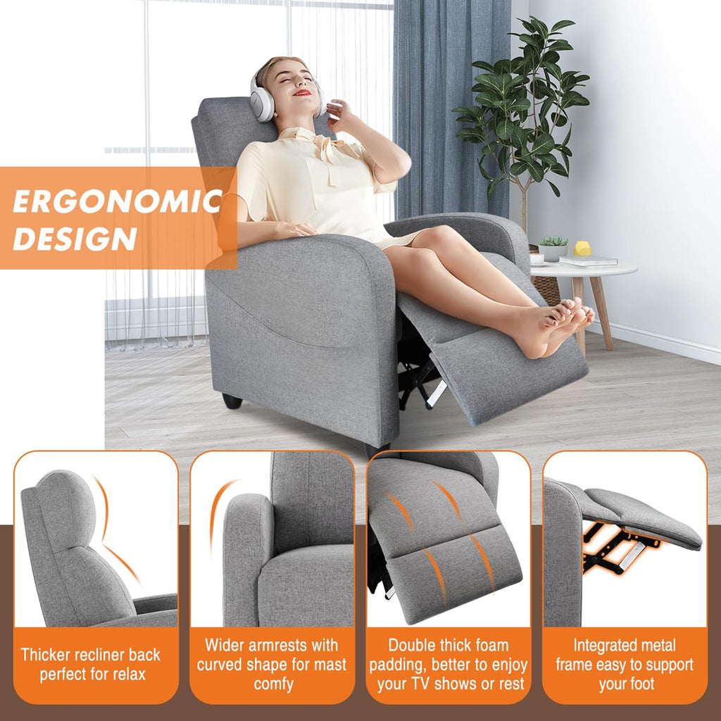 Recliner Chair PU Leather Recliner Sofa T44820