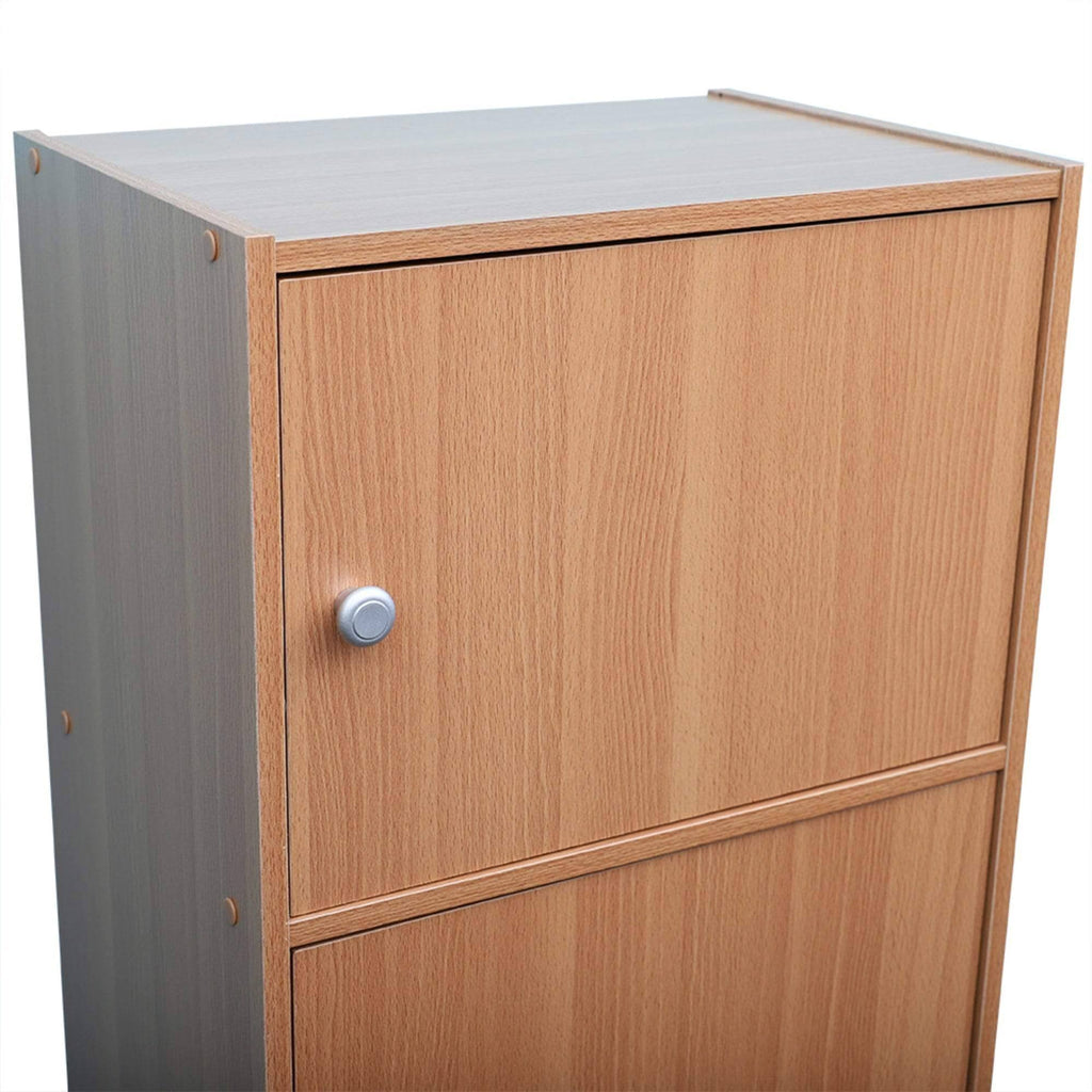Natural 5 Cube Wood Cabinet J25033