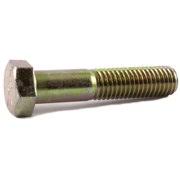 3/8-16 x 6 Grade 8 Hex Cap Screw Yellow Zinc Plated (50) T70286