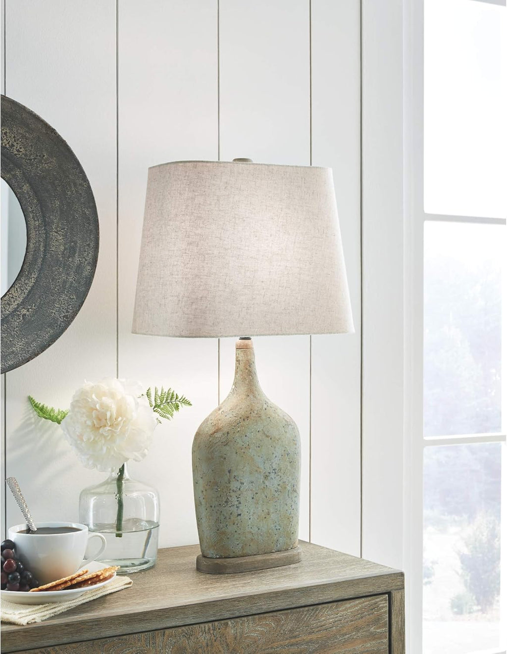 Sage Paper Table Lamp Set of 2 I5858