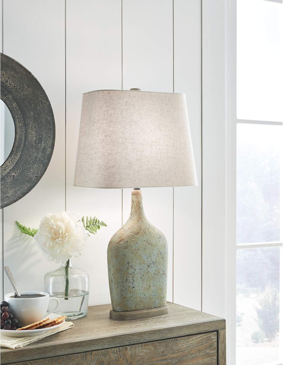 Sage Paper Table Lamp Set of 2 I5858