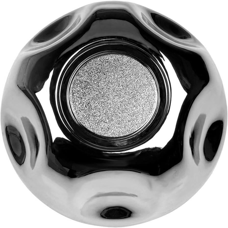 Set of 4 Chrome Wheel Hub Center Caps W8003