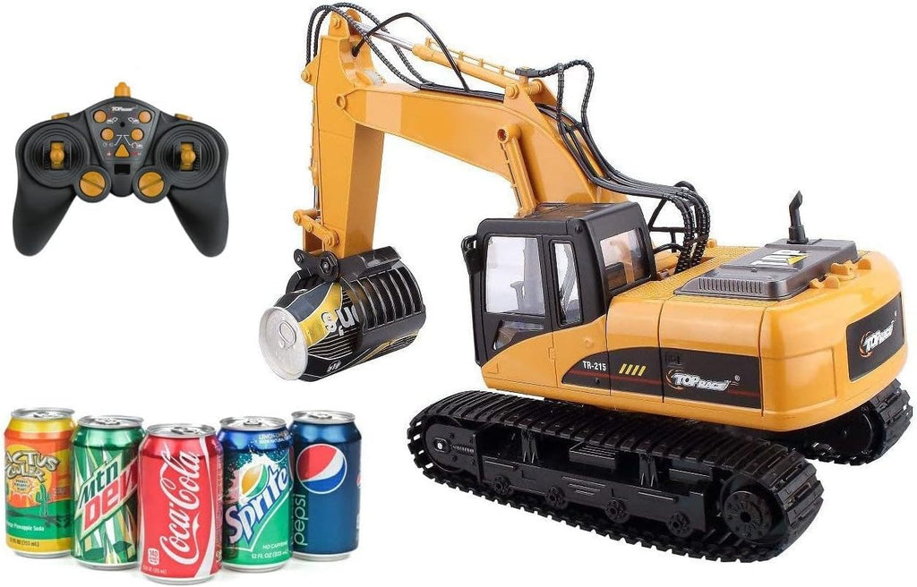 15 Channel Remote Control Excavator Construction Tractor B375330