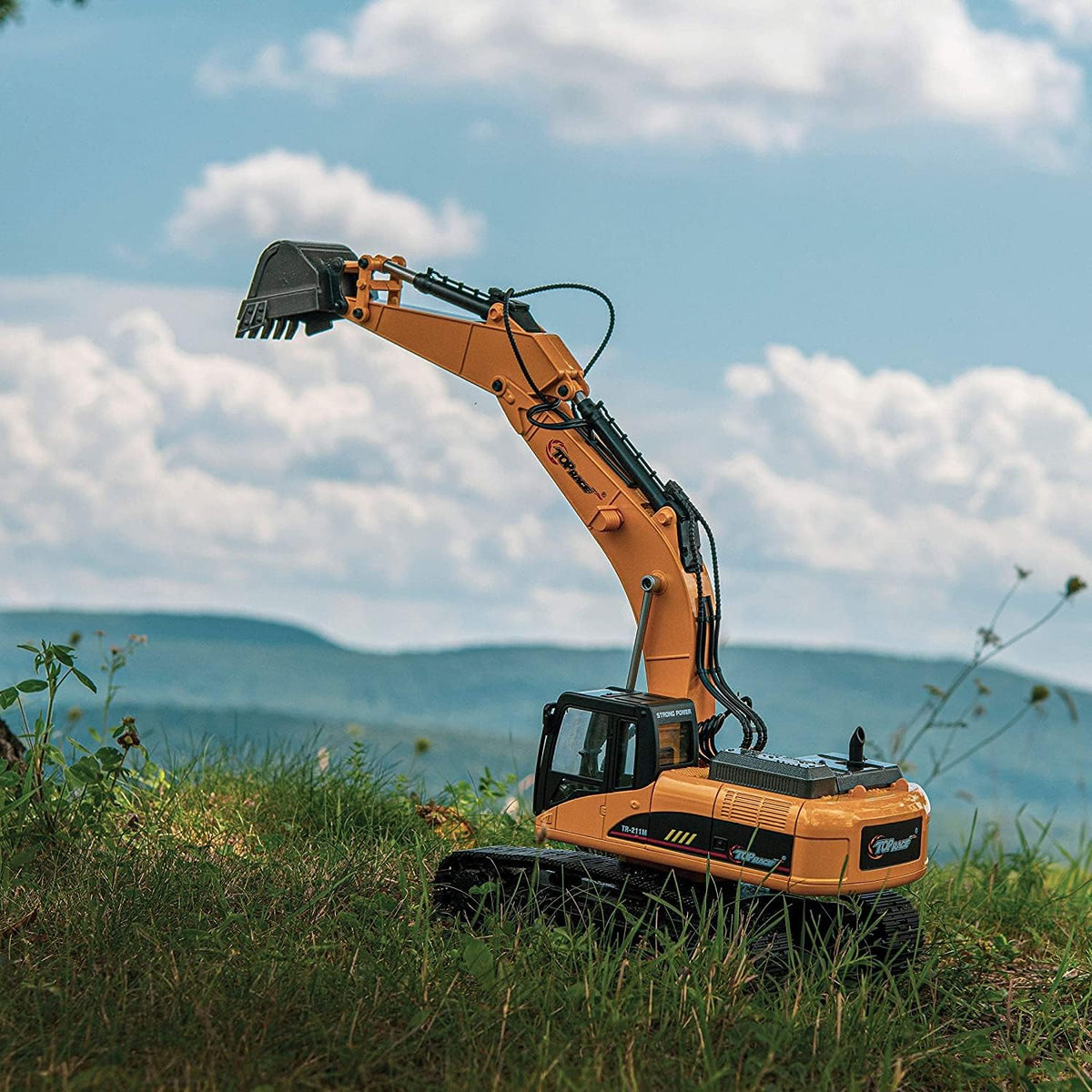 15 Channel Remote Control Excavator Construction Tractor B375330