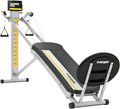 12 Resistance Levels Folding Home Gym Machine with AbCrunch Accessory and Squat Stand L363149