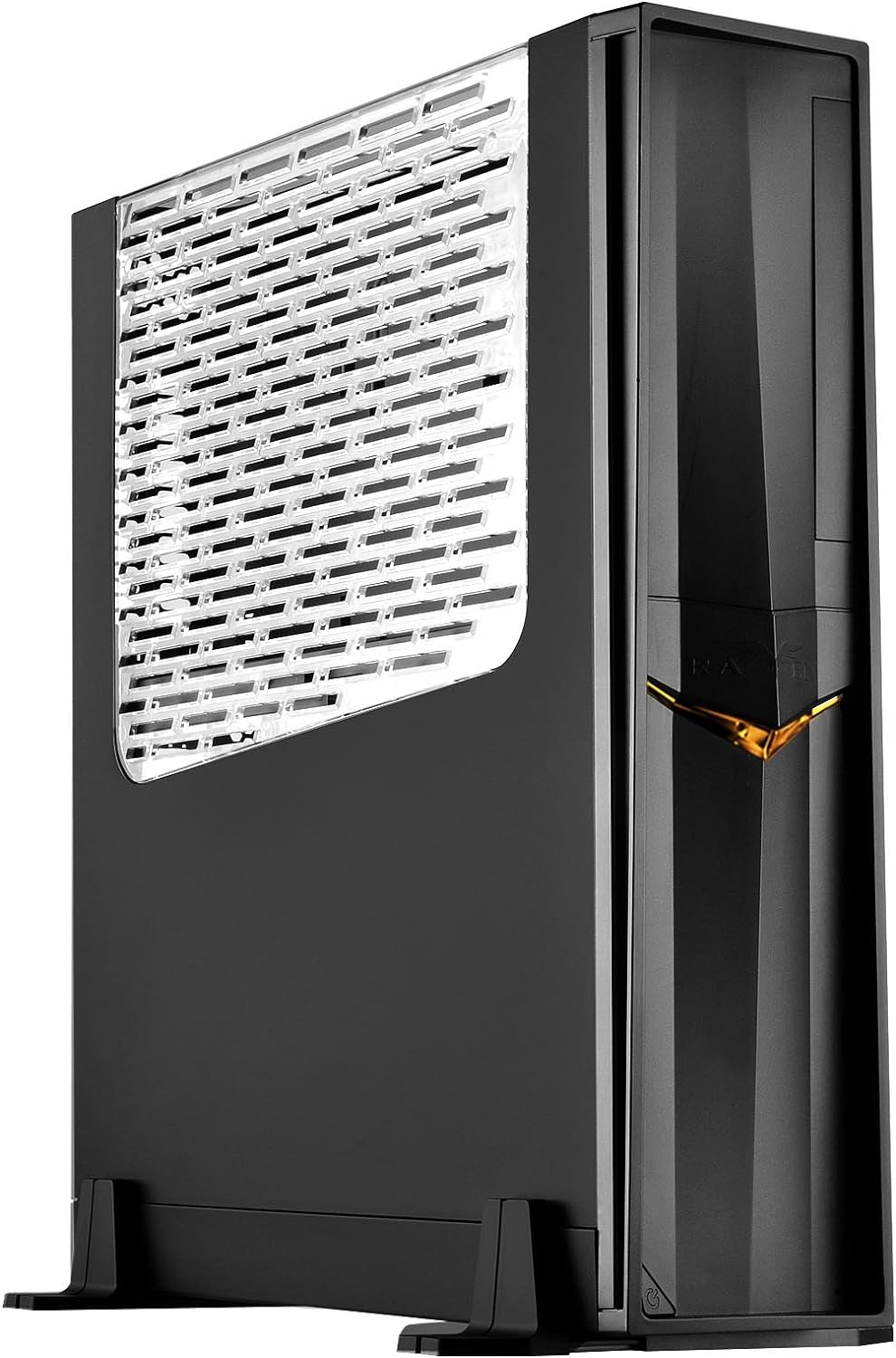 Mini-ITX Slim Small Form Factor Computer Case with Side Window H312
