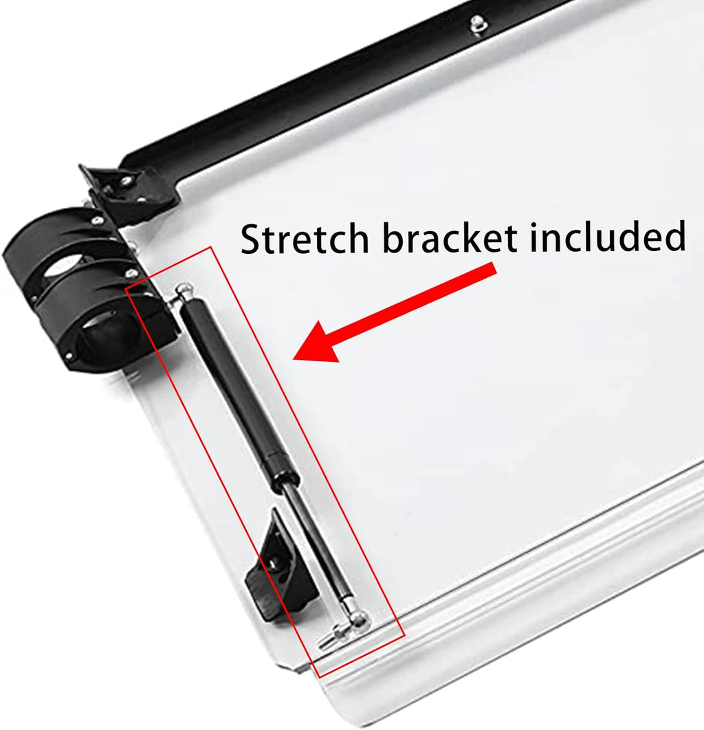 Clear Scratch Resistant 3-IN-1 Folding Windshield B871