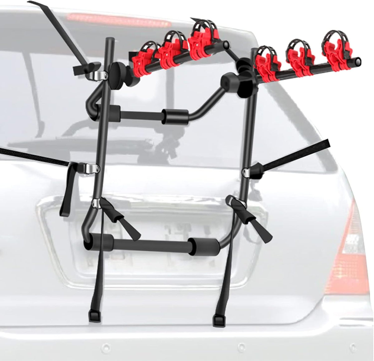 Bike Trunk Mount 3-Bike Car Carrier Rack U952