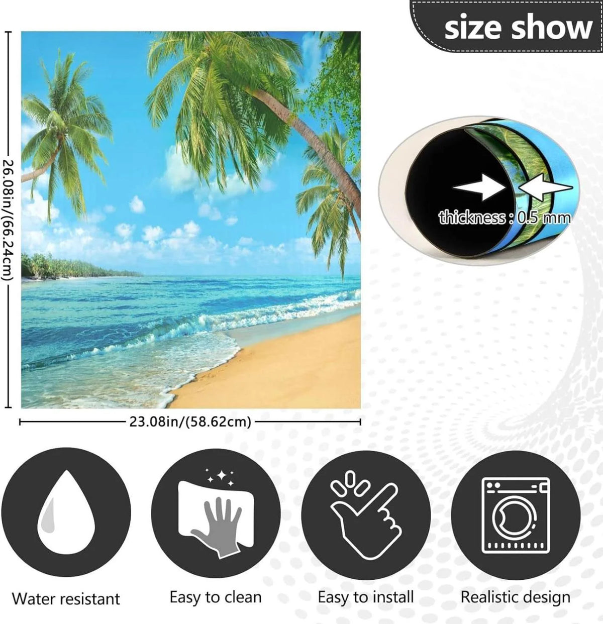 23"x 26" Dishwasher Magnet Sticker K259