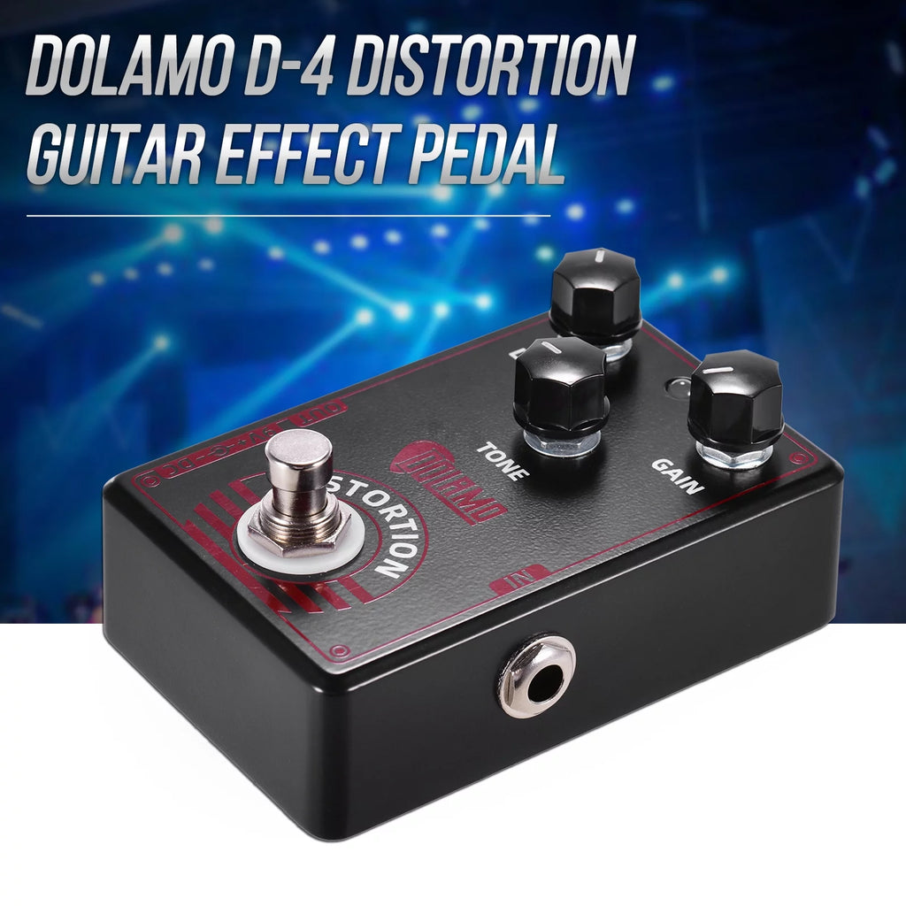 High Gain Distortion Guitar Effect Pedal with True Bypass M87213