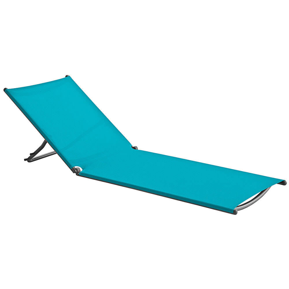 Turquoise Silver Gray Chaise Lounge Replacement Sling L294
