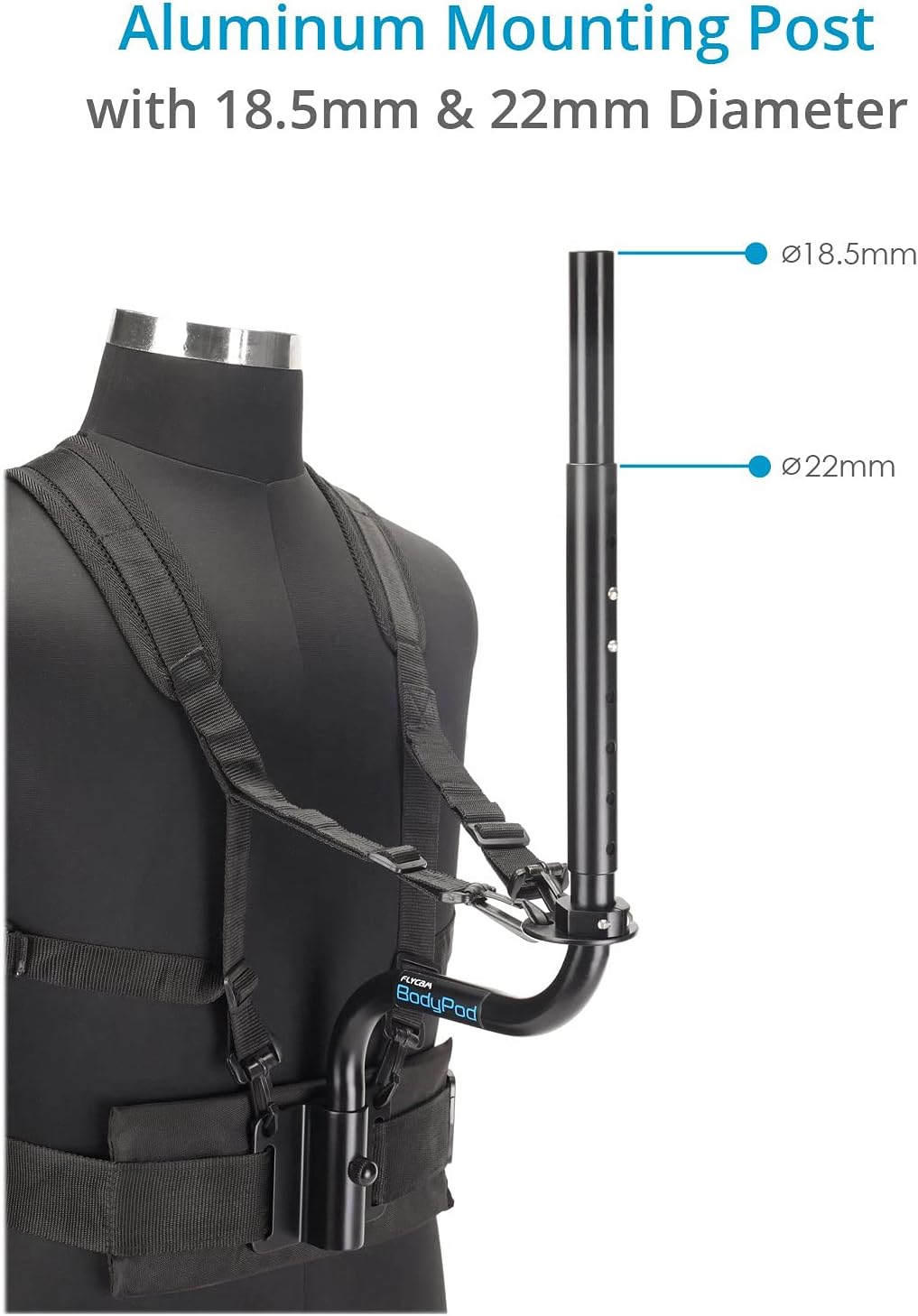 Body Support Mount for Handheld Camera Stabilizer Pack of 2 Q3928