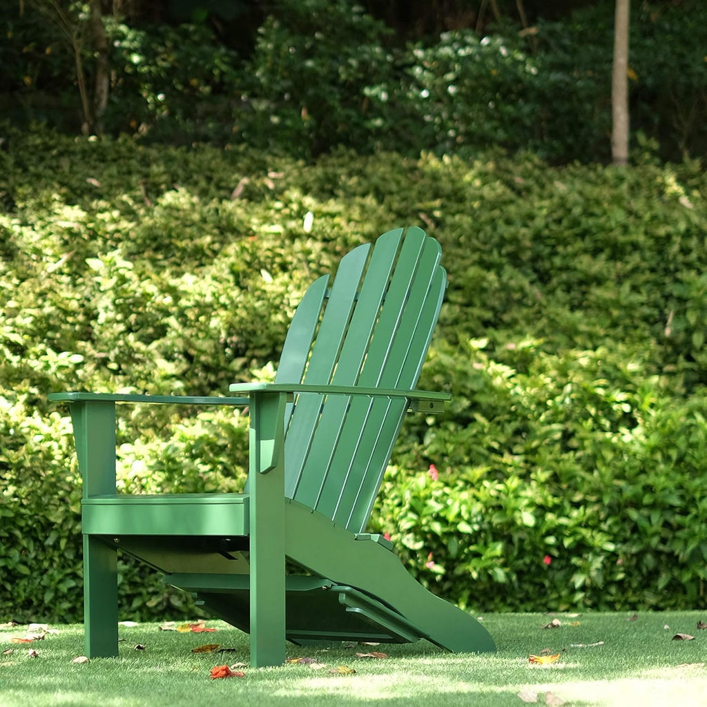 Yellow Adirondack Chair with Tray Table Z293509