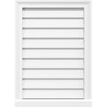 PVC Vertical Surface Mount Gable Vent X29482