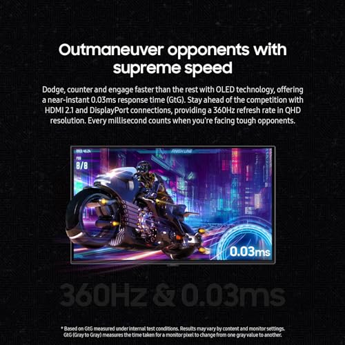 OLED Gaming Monitor with QHD 360Hz J5828