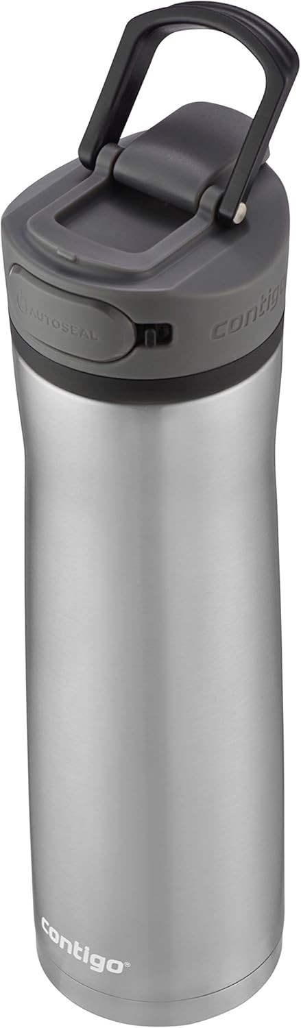 24 oz Stainless Steel Water Bottle with AUTOSEAL Lid S497241