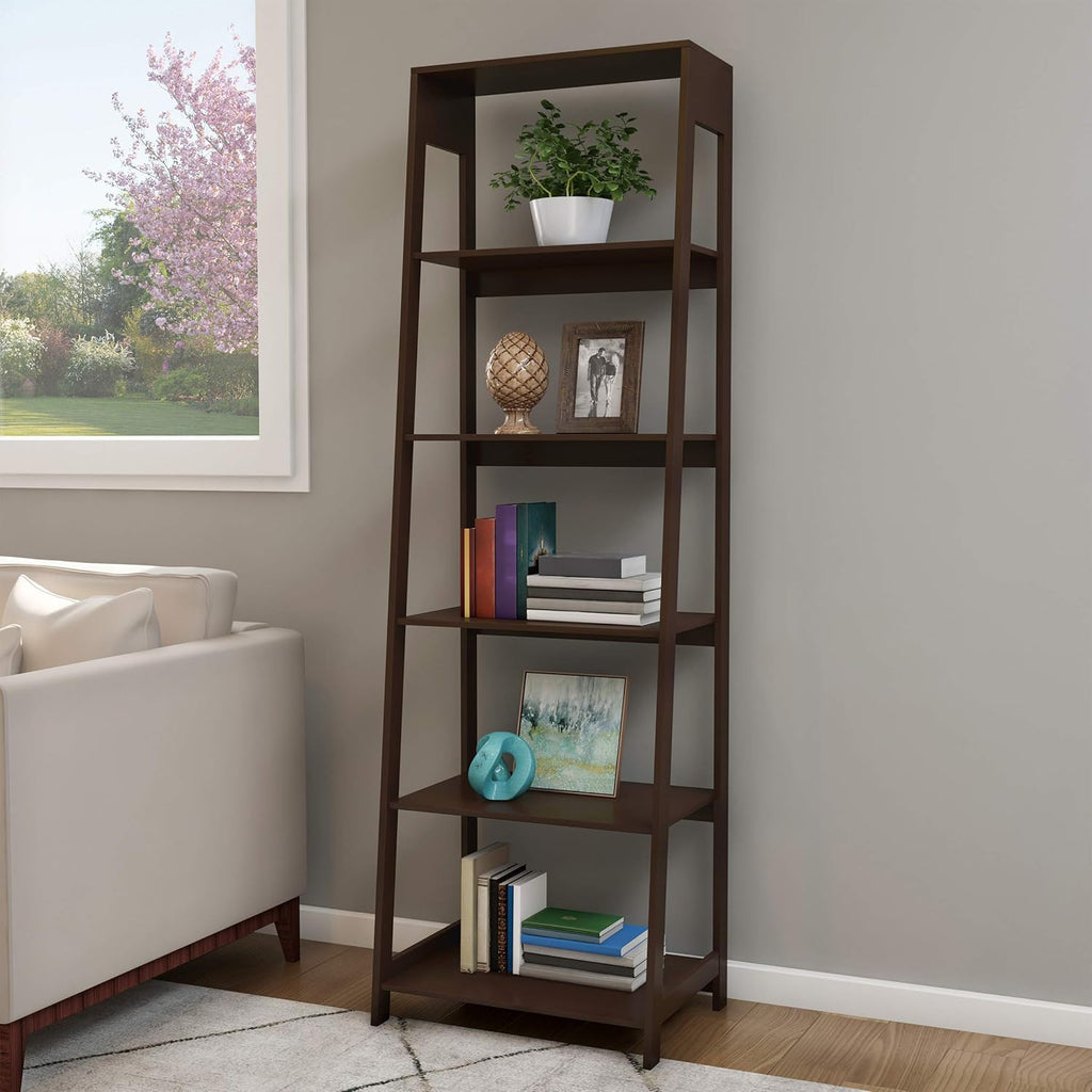 5-Tier Wooden Ladder Bookshelf H934887