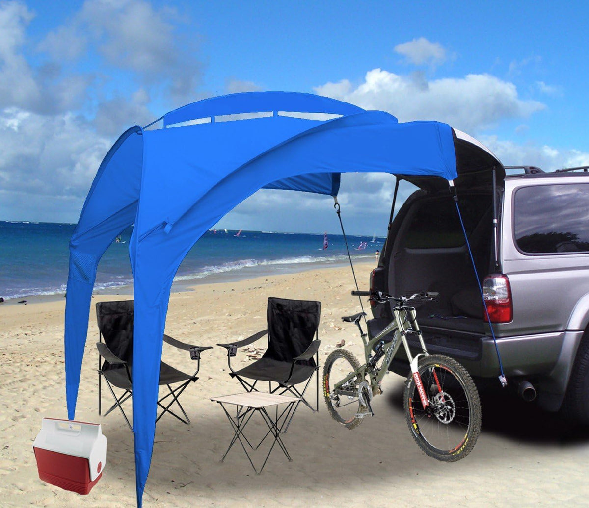 Blue Portable Sunshade Canopy Tent T4627