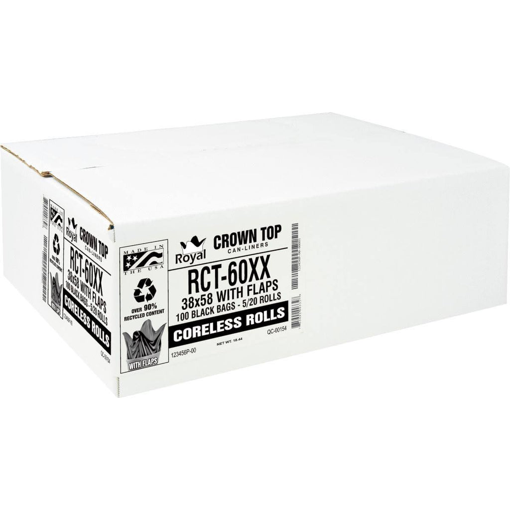 Black Low Density Can Liner P3205