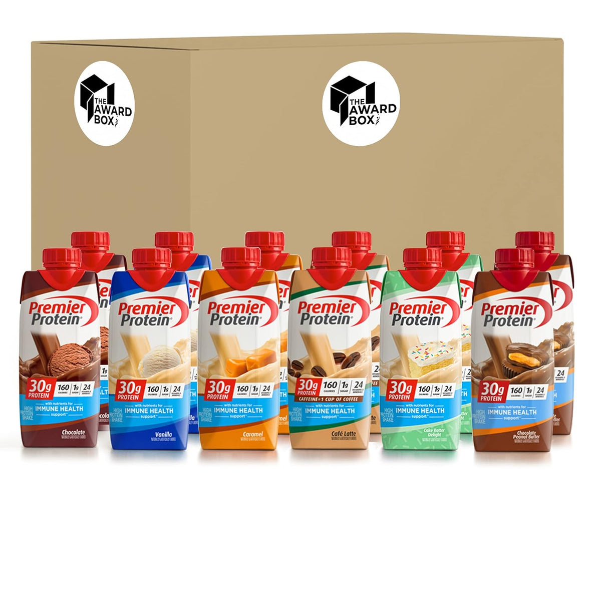 11 Fl. Oz Protein Shakes Variety Sampler Pack, 12 Pack W189