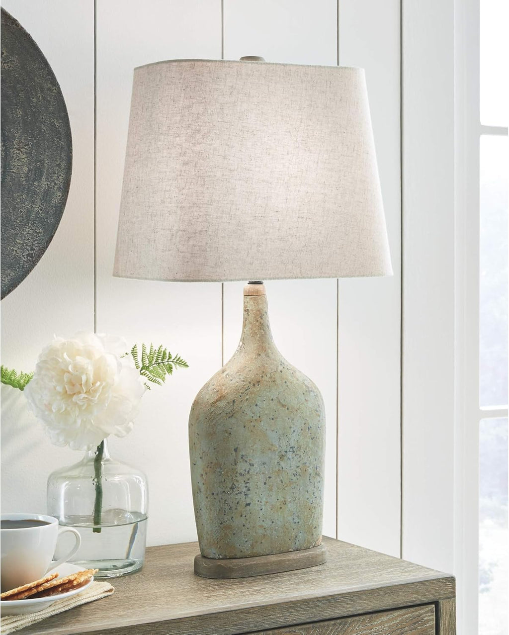 Sage Paper Table Lamp Set of 2 I5858