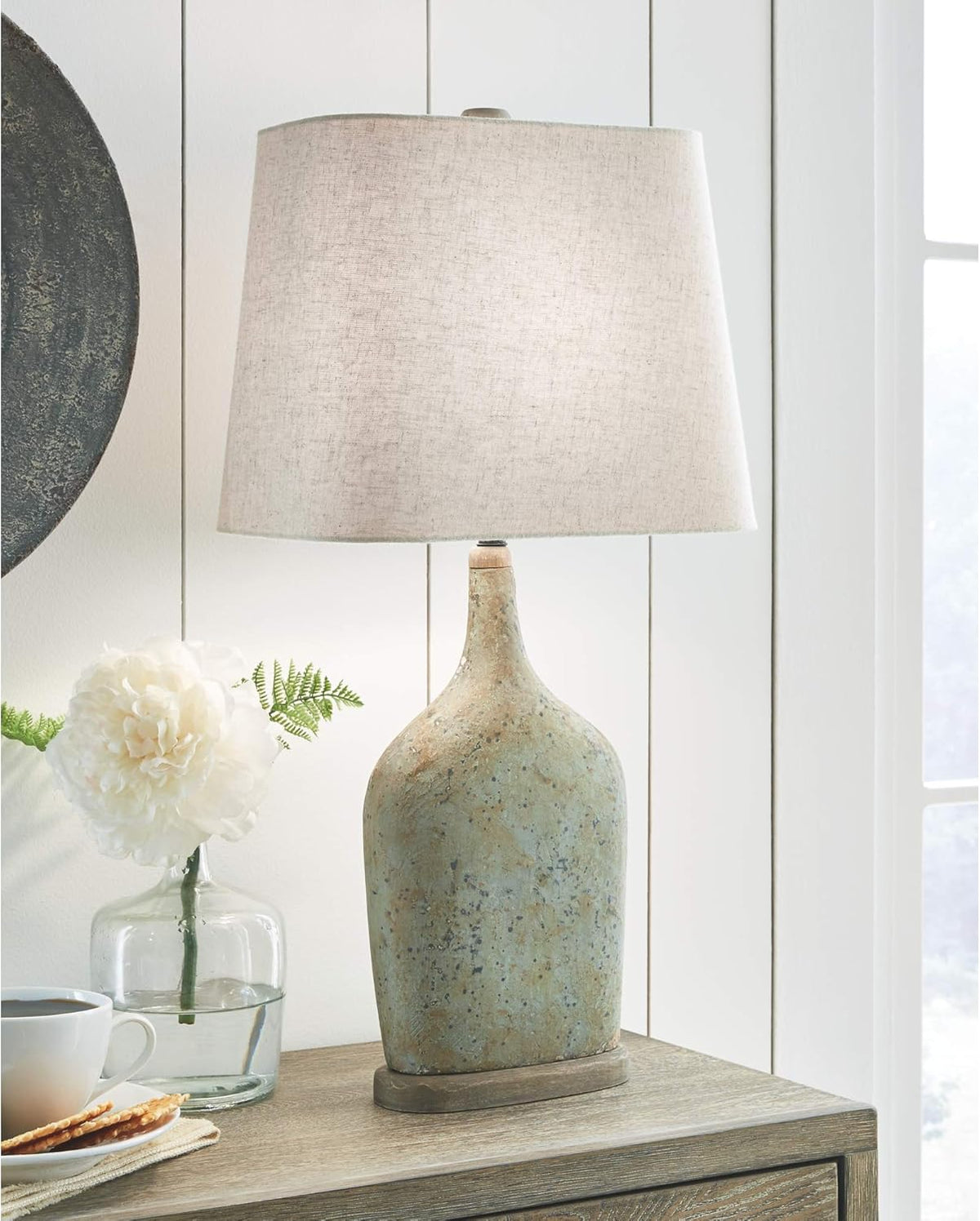 Sage Paper Table Lamp Set of 2 I5858