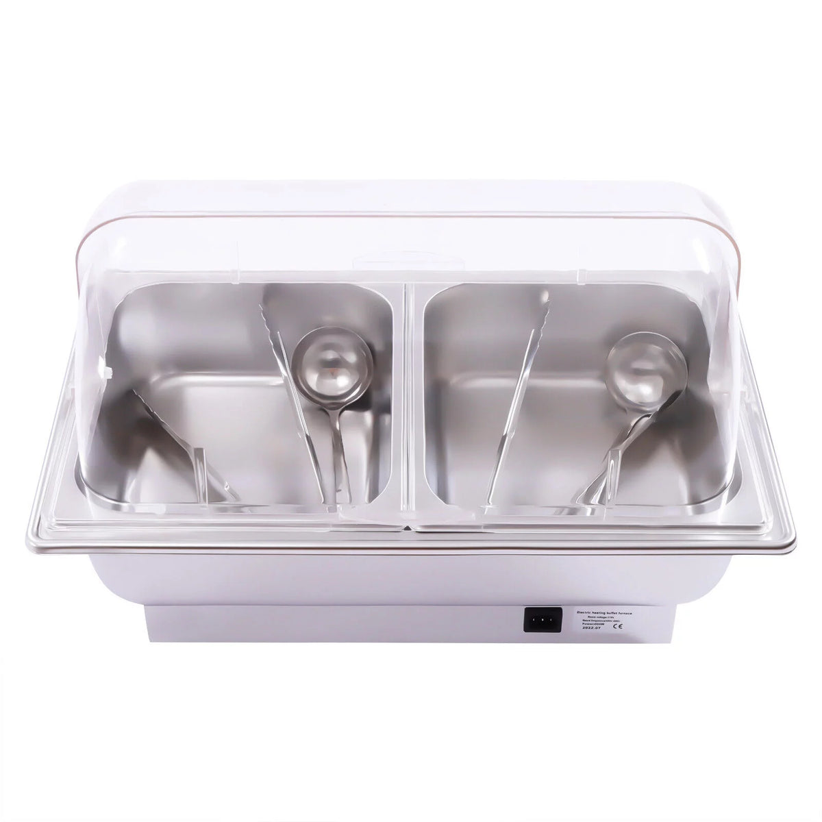 Electric Food Warmer Hot Plate Chafing Dish Buffet Set B775714