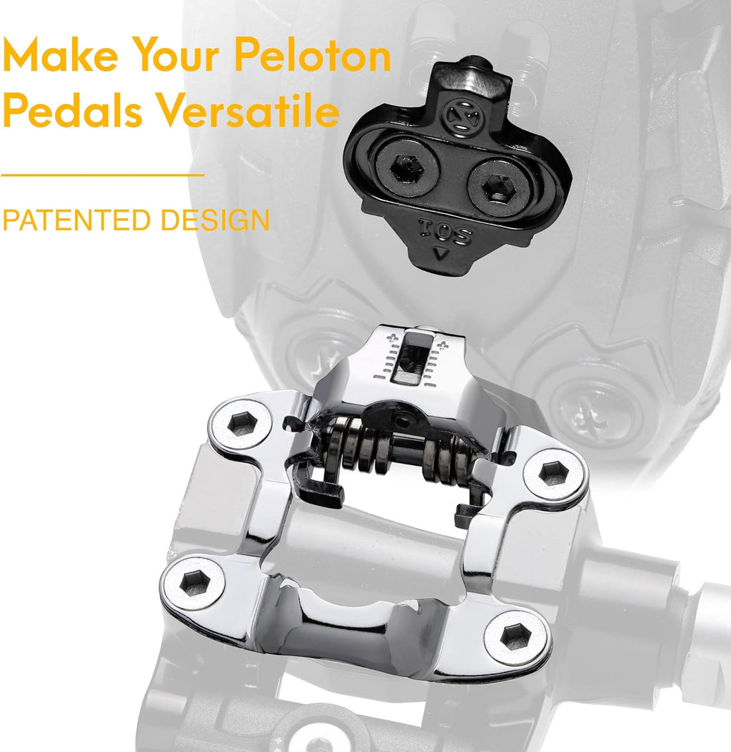 Pedal Adaptor and Converter Kit with Pedal Toe Clips Cage S281564