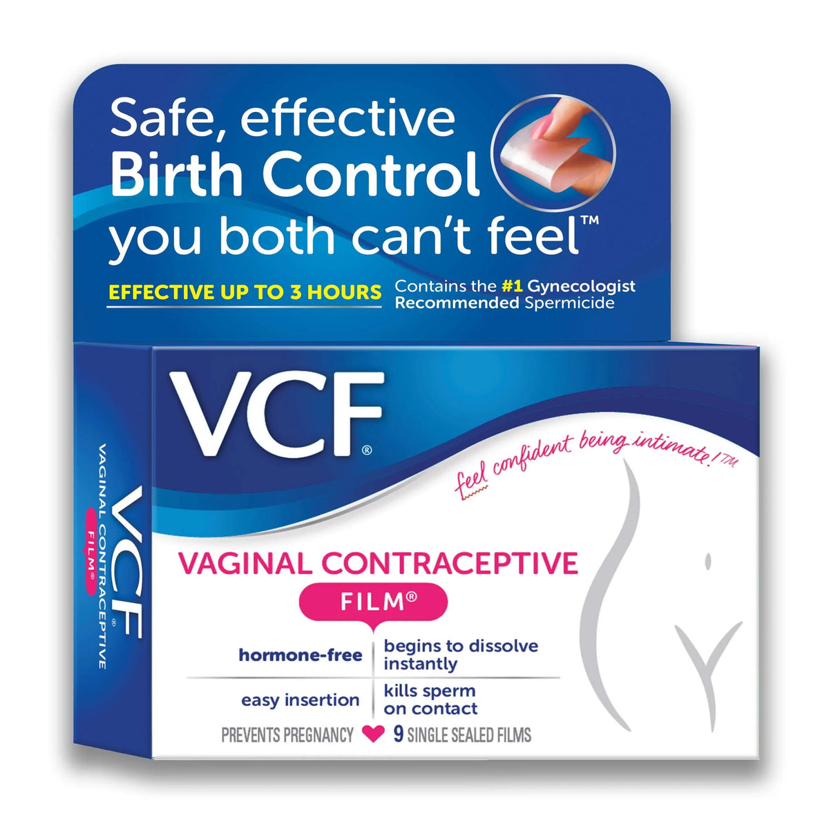 Vaginal Contraceptive Spermicide Film, 9 Ct G54614