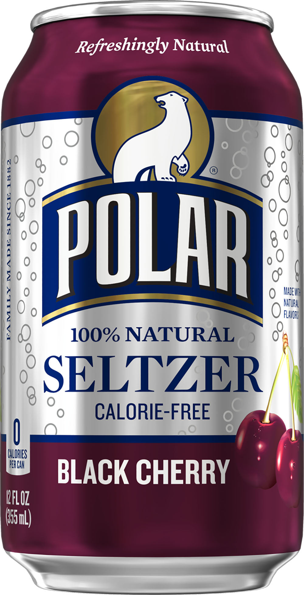 Black Cherry Seltzer Water, 12 Fl Oz, 24 Count L890417