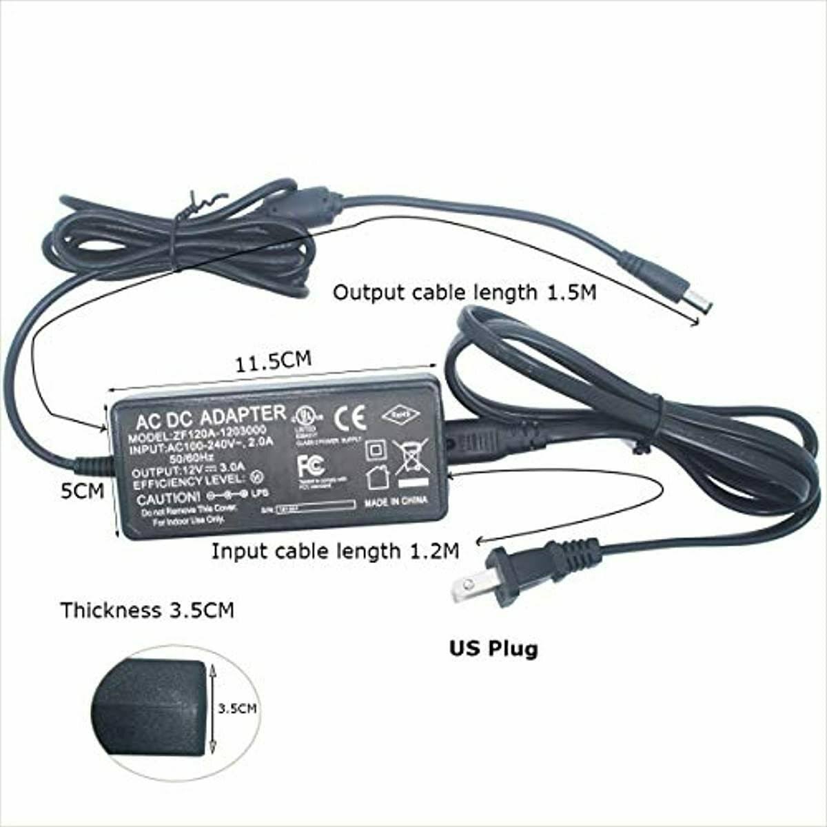 Under Cabinet LED Lighting Kit Plug In, 6 Pcs 12 Inches Q8811