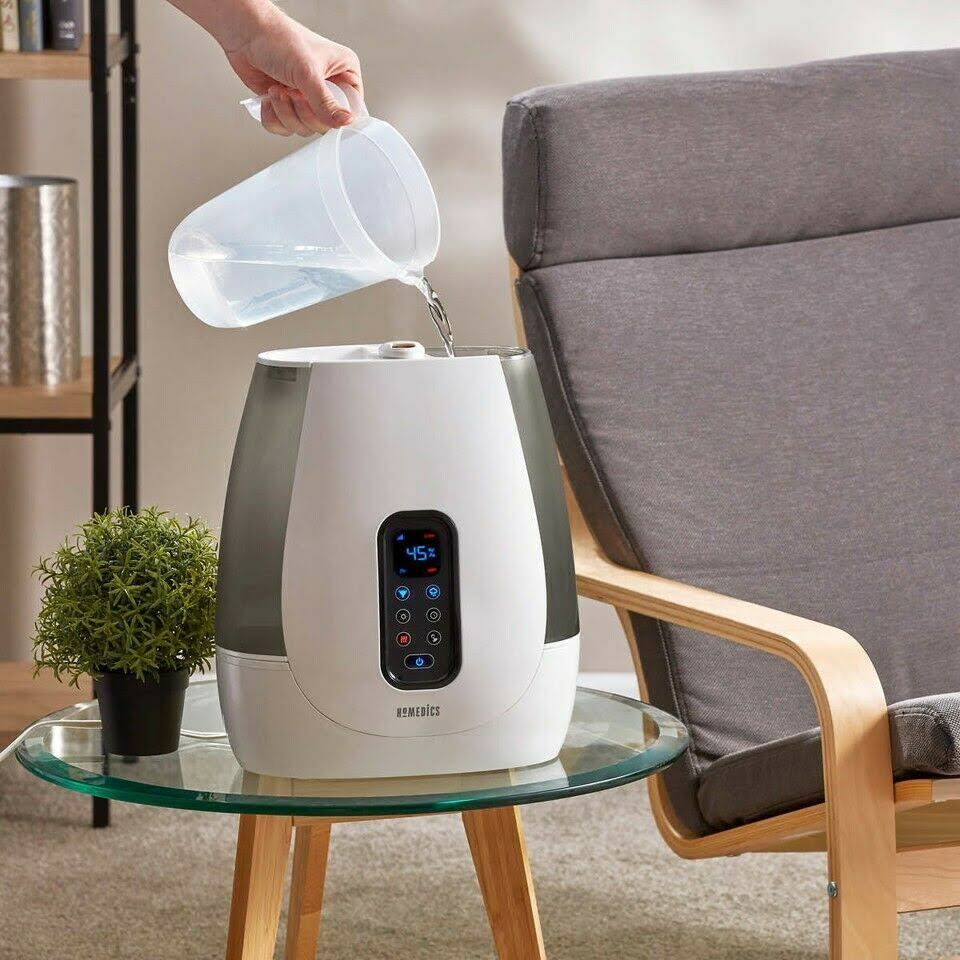 White Ultrasonic Humidifier S64236